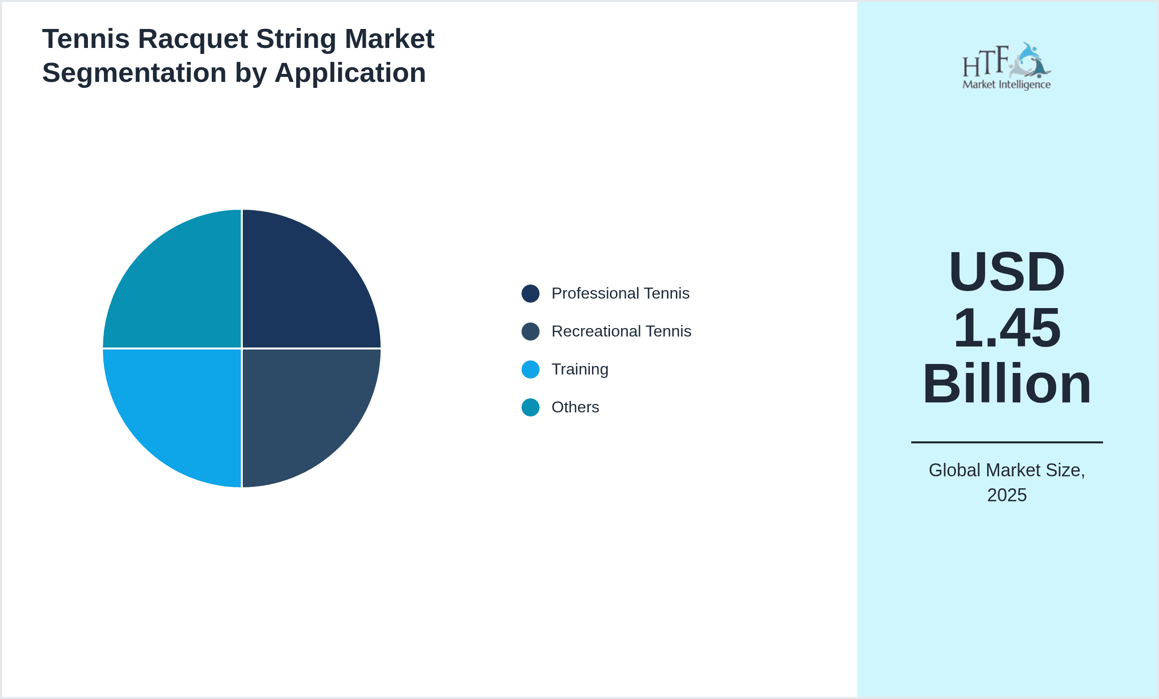 Tennis Racquet String Market Segmentation by Application