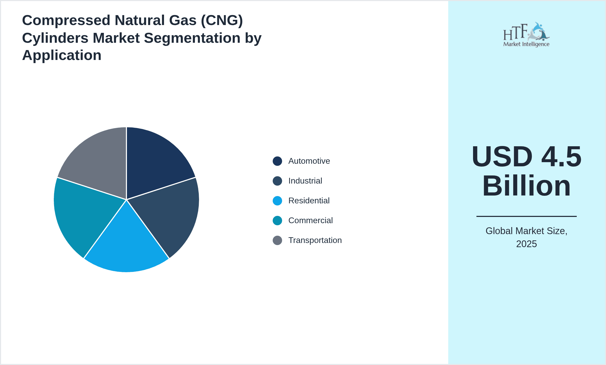 Compressed Natural Gas (CNG) Cylinders Market Segmentation by Application