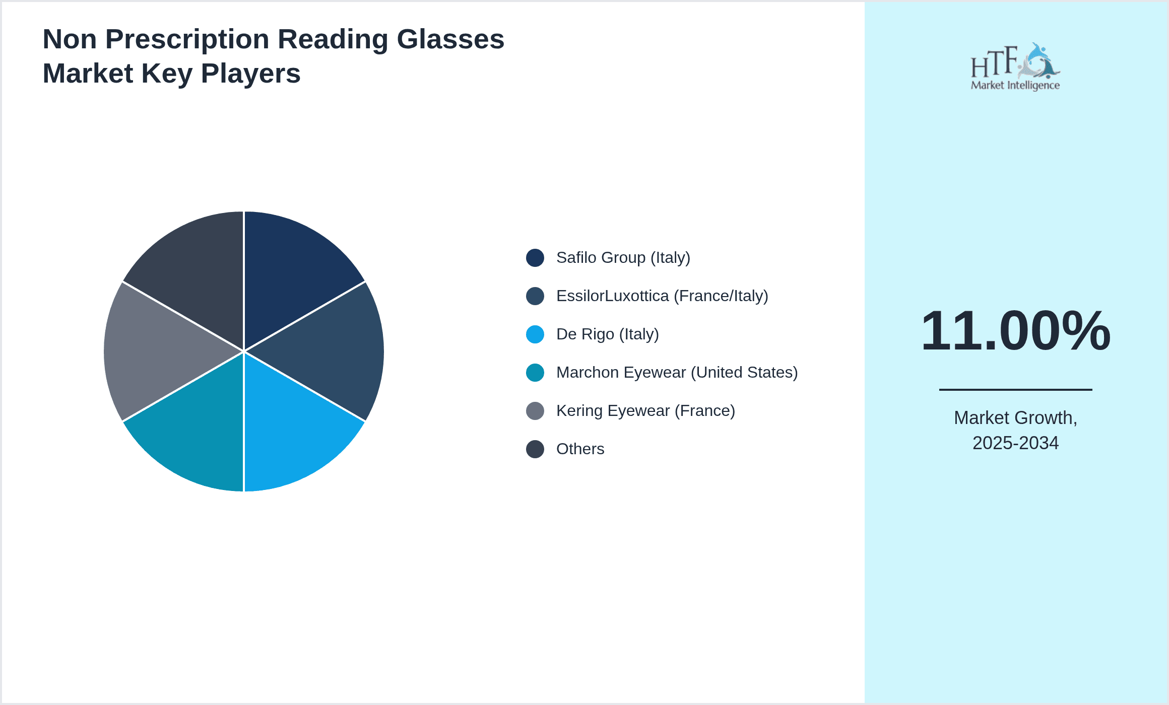 Non Prescription Reading Glasses Market Share by Key Players