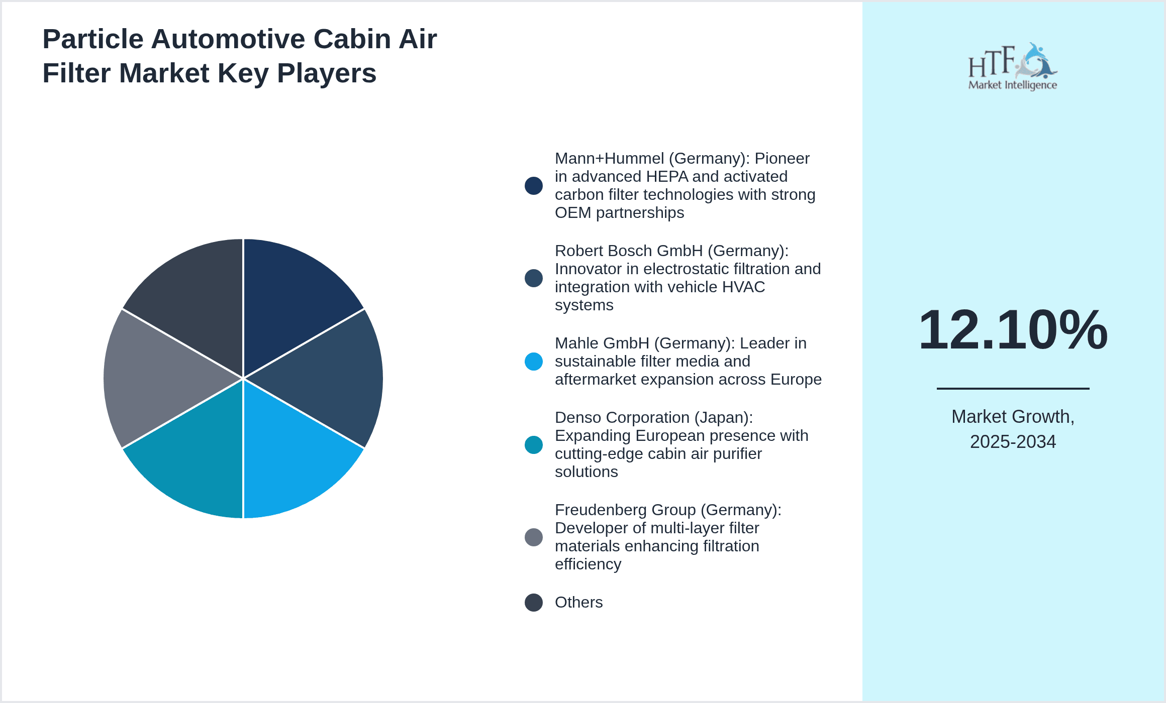 Particle Automotive Cabin Air Filter Market Share by Key Players