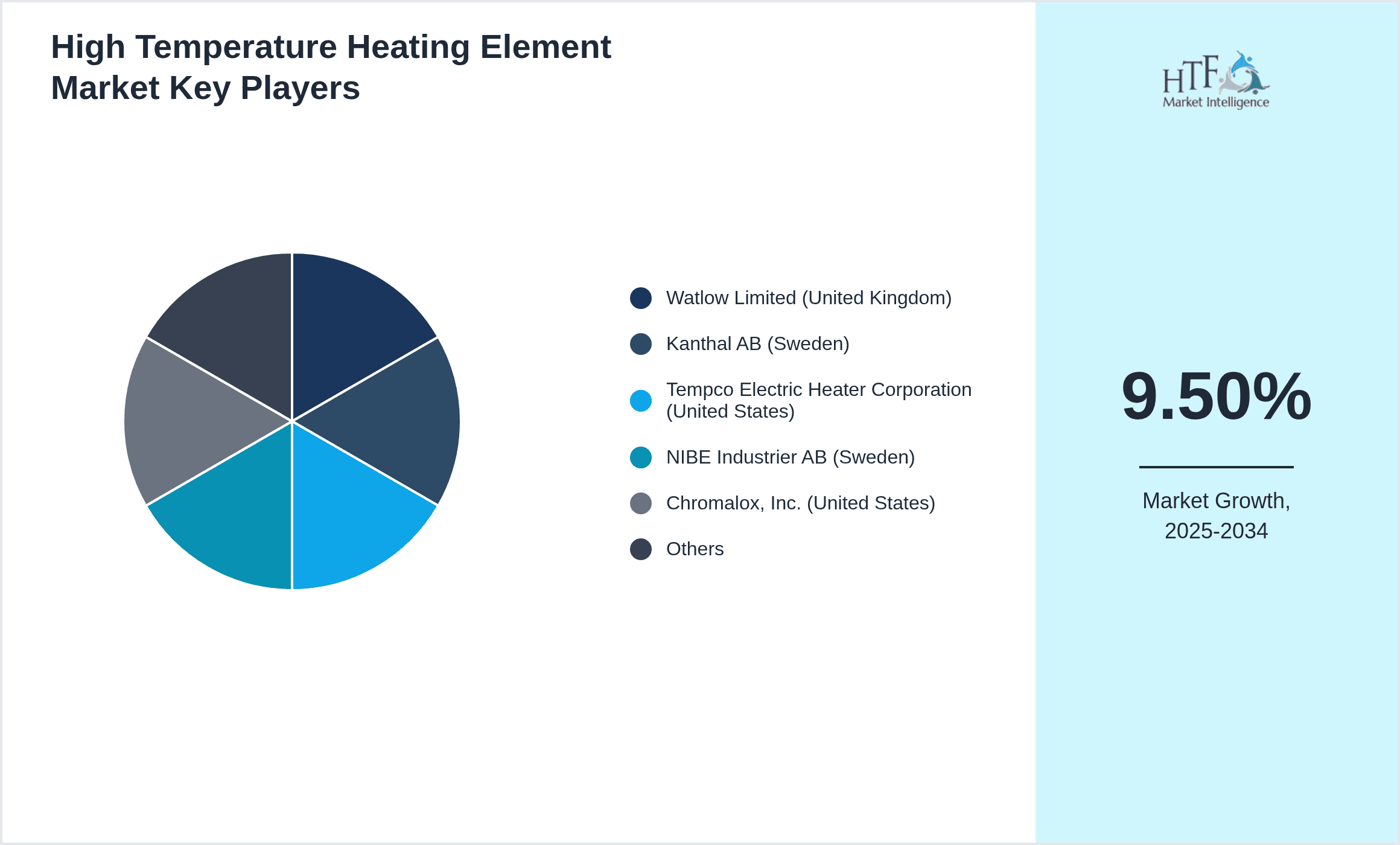 High Temperature Heating Element Market Share by Key Players